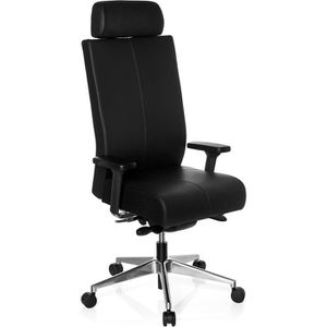 hjh office XXL FG 100 - Chaise de bureau - Charge lourde (charge jusqu'à 150  kg) 