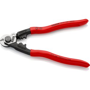 Produktbild für Drahtseilschere Knipex 95 61 190, für harte Drahtseile