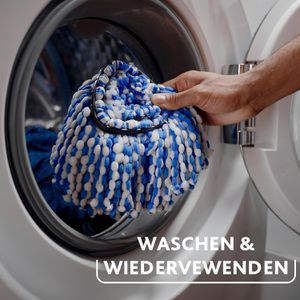 Produktbild für Bodenwischer Vileda H2PRO Spin Mop Set, 178333