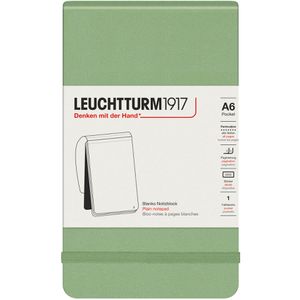 Produktbild für Notizblock Leuchtturm1917 Salbei, 364405, A6