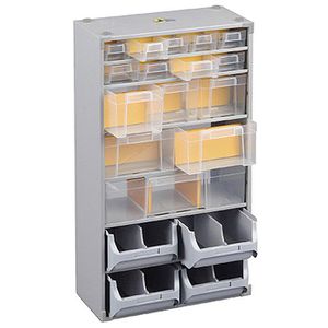 Kleinteilemagazin Allit VarioPlus, 465610, Metall