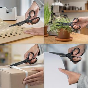 Produktbild für Büroschere Leitz Titan, 54196095, mit Softgrip