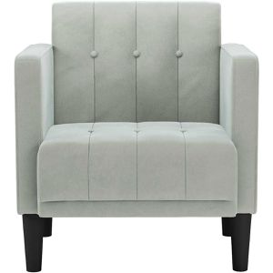 Produktbild für Loungesessel vidaXL 4100553, hellgrau