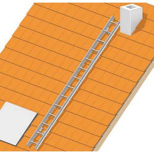 Produktbild für Dachleiter Layher 1051, Länge 4,2 m