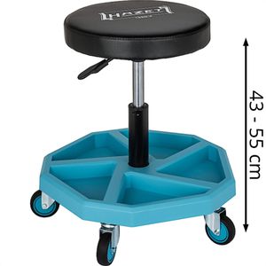 Produktbild für Werkstatthocker Hazet 195N-4, mit Ablagefach