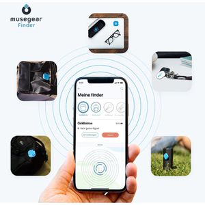 Produktbild für Bluetooth-Tracker Musegear Mini, für iOS &amp; Android