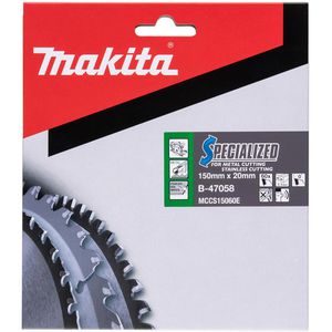 Produktbild für Kreissägeblatt Makita B-47058, Specialized