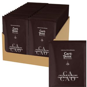 Kakao Cafe-Tasse belgische Trinkschokolade Intense, Pulver