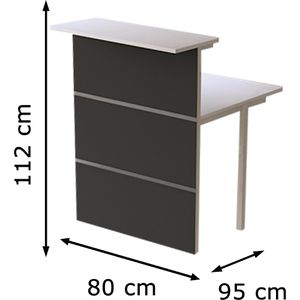 Produktbild für Anbautheke Kerkmann Bari 3577