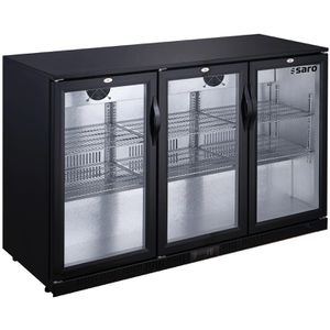 Produktbild für Getränkekühlschrank Saro BC330, mit Glastür, abschließbar
