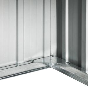 Produktbild für Mähroboter-Garage vidaXL 150909, anthrazit, aus Metall