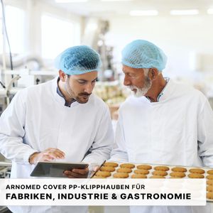 Produktbild für Baretthauben Arnomed Cover PP-Klipphaube