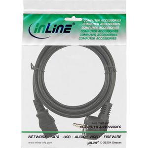 Produktbild für Netzkabel InLine 16649, 3 m