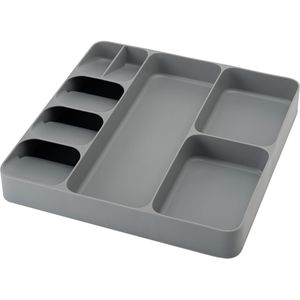 Produktbild für Besteckkasten JosephJoseph Drawer Store, grau, aus Kunststoff
