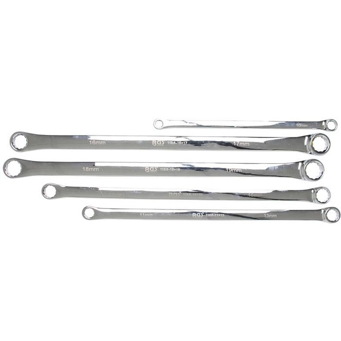 BGS Technic Doppel-Ringschlüssel | Extra Flach | SW 24 X 27 Mm