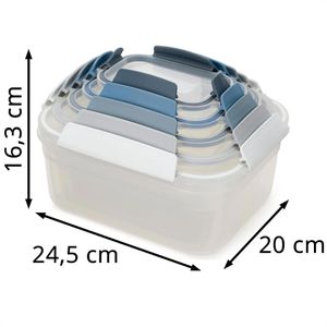 Produktbild für Frischhaltedose JosephJoseph Nest Lock, aus Kunststoff