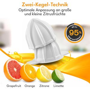 Produktbild für Zitronenpresse LEBENLANG LB389W