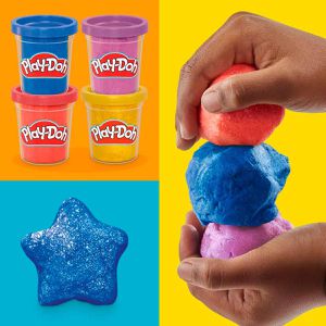 Produktbild für Knete Play-Doh G17375X0 Metallicfarben