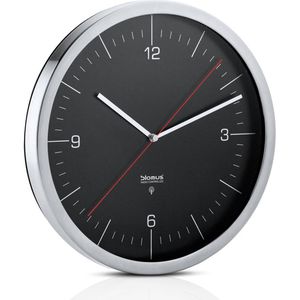 Wanduhr Blomus CRONO 65437, Edelstahl, Funkuhr