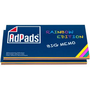 Produktbild für Moderationskarten AdPads Rainbow Edition 200 Stück