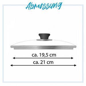 Produktbild für Topfdeckel Gräwe DE020 mit Edelstahlring