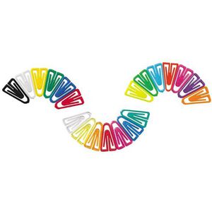 Produktbild für Büroklammern Laurel 0113-20, Plastiklips, 25mm
