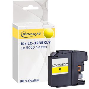 Tinte Böttcher-AG für Brother LC-3235XLY