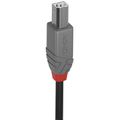 Zusatzbild USB-Kabel Lindy 36672 Anthra Line, USB 2.0, 1 m