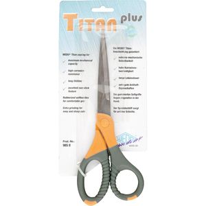 Produktbild für Büroschere Wedo Titan Plus, 9858, mit Softgrip