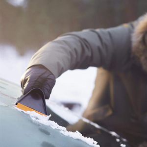 Produktbild für Eiskratzer Fiskars Eisschaber Solid schwarz/orange