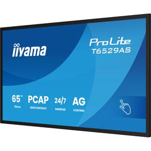 Produktbild für Digitales-Whiteboard Iiyama ProLite T6529AS-B1AG, 64,5 Zoll