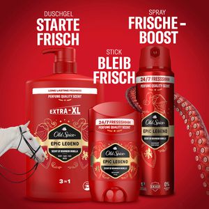 Produktbild für Duschgel Old-Spice Epic Legend 3in1