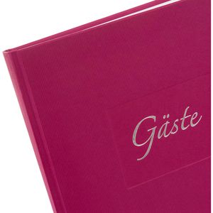 Produktbild für Gästebuch Goldbuch 48048 Seda, brombeere