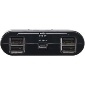 Produktbild für USB-Switch Aten US224, mit Fernbedienung, USB 2.0, für 2 PC