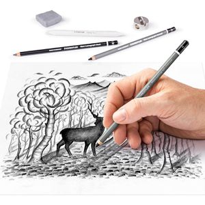 Produktbild für Zeichenset Staedtler Charcoal Set, 61 100C