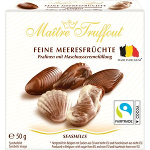 Pralinen Maitre-Truffout Feine Meeresfrüchte, 5 Stück