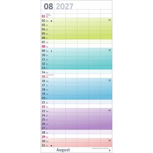 Produktbild für Familienplaner Heye 22735, Bunte Wochen, Jahr 2027
