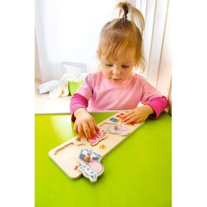 Produktbild für Motorikspielzeug Haba Bauernhof-Tierkinder