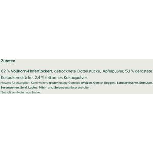 Produktbild für Haferbrei 3Bears Porridge Feiner Kakao