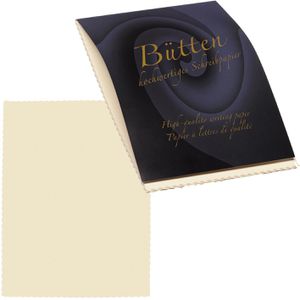 Briefpapier Rössler-Papier Bütten ivory, A4