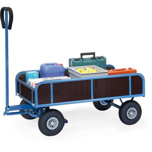 Produktbild für Handwagen Fetra 4124, mit 4 Bordwänden