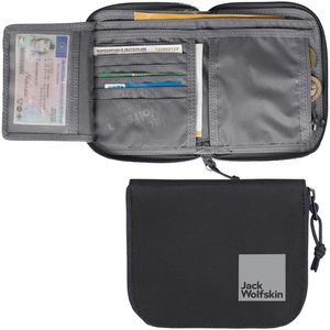 Produktbild für Portemonnaie Jack-Wolfskin Konya Wallet, schwarz, Polyester