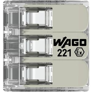 Produktbild für Verbindungsklemme Wago Compact, 221-483, 3 Leiter