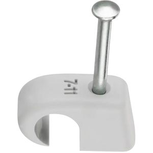 Nagelschellen REV-Ritter Expressschelle, aus Kunststoff, grau