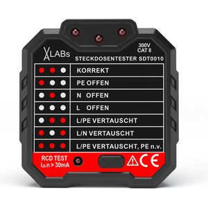 Steckdosentester VA-LABs SDT0010 230 V