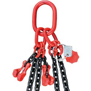 Produktbild für Kettengehänge SEWOTA Traglast 4,25 t, 4-Strang