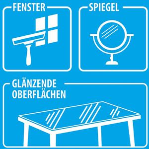 Produktbild für Glasreiniger Ajax 3-Fach Aktiv, gebrauchsfertig