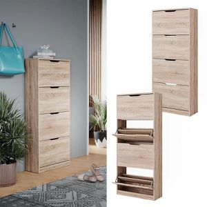 Produktbild für Schuhschrank Vicco Luca, sonoma eiche