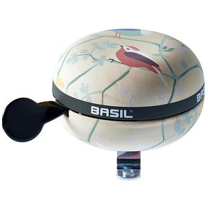 Fahrradklingel Basil Big Bell Wanderlust ivory, weiß
