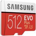Zusatzbild Micro-SD-Karte Samsung EVO Plus 512GB